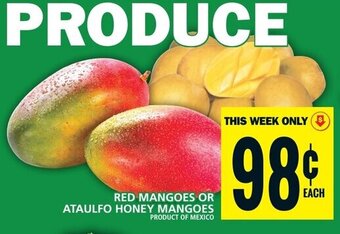 Food Basics RED MANGOES OR ATAULFO HONEY MANGOES offer