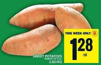 Food Basics SWEET POTATOES offer