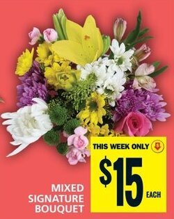 Food Basics MIXED SIGNATURE BOUQUET offer