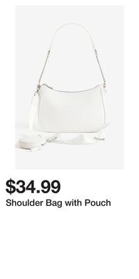 H&M Shoulder bag with pouch offer