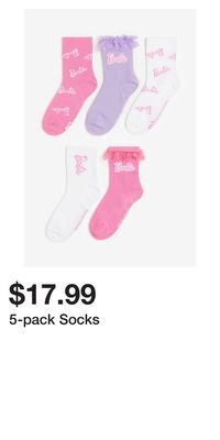 H&M 5-pack socks offer