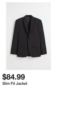 H&M Slim fit jacket offer