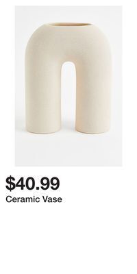 H&M Ceramic vase offer