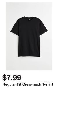 H&M Regular fit crew-neck t-shirt offer