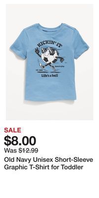 Old Navy Old navy unisex short-sleeve graphic t-shirt for toddler offer