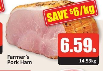Starsky Farmer's pork ham offer