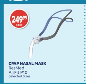 Wellwise by Shoppers Cpap nasal mask resmed airfit p10 offer