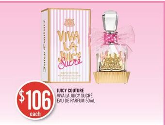 Shoppers Drug Mart Juicy couture viva la juicy sucré eau de parfum offer