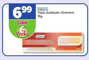 PharmaChoice Option+ triple antibiotic ointment offer