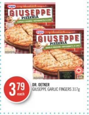 Shoppers Drug Mart Dr. oetker giuseppe garlic fingers offer