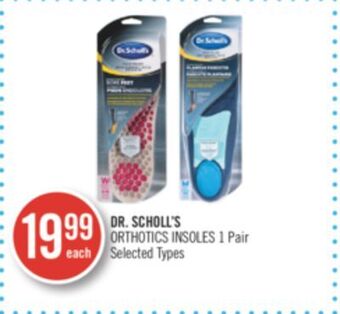 Shoppers Drug Mart Dr. scholl's orthotics insoles offer