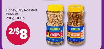 PharmaChoice Planters honey, dry roasted peanuts offer
