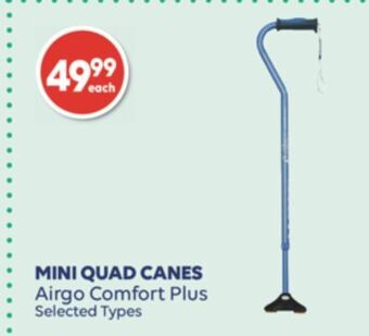 Shoppers Drug Mart Mini quad canes airgo comfort plus offer