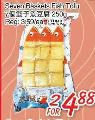 Foody Mart Seven baskets fish tofu offer