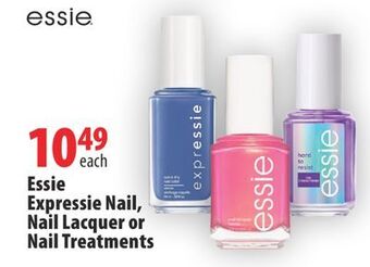 London Drugs Essie expressie nail, nail lacquer or nail treatments offer
