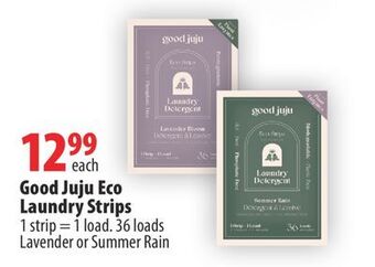 London Drugs Good juju eco laundry strips offer
