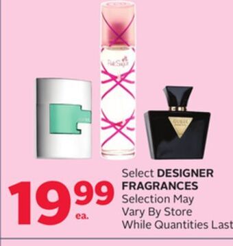 Rexall Select designer fragrances offer