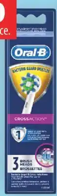 London Drugs Oral-b flossaction or crossaction brush heads offer