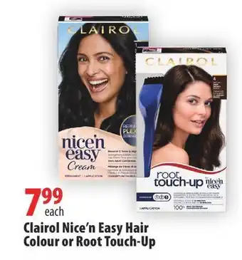 London Drugs Clairol nice'n easy hair colour or root touch-up offer