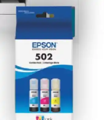 London Drugs Epson replacement ink bottle t502520-s offer