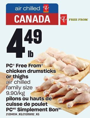 Independent City Market Pilons ou hauts de cuisse de poulet pc simplement bon offer