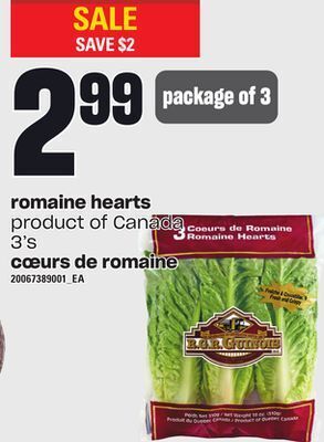 Independent City Market Cœurs de romaine, 3's offer