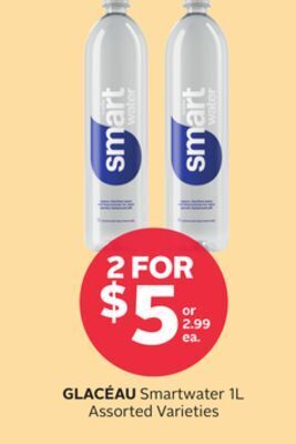 Rexall Glacéau smartwater offer