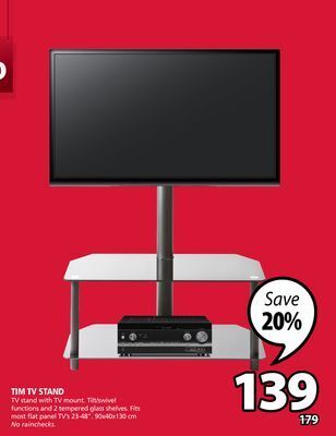 JYSK Tim tv stand offer
