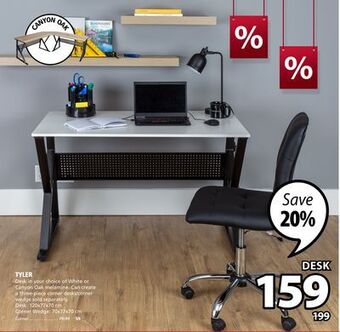 JYSK Tyler desk offer