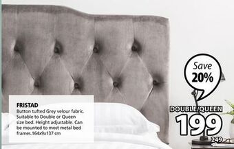 JYSK Fristad bed frames offer