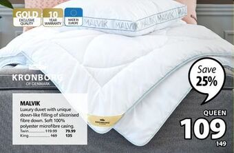 JYSK Malvik luxury duvet offer