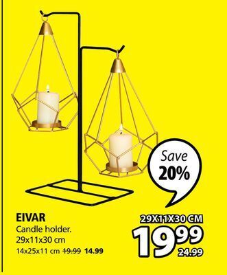 JYSK Eivar candle holder offer