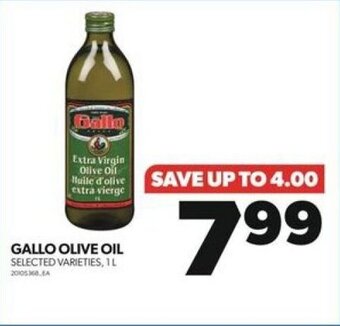 Real Canadian Superstore GALLO OLIVE OIL 1 L offer