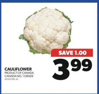 Real Canadian Superstore CAULIFLOWER offer