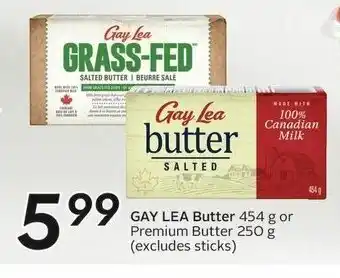 Sobeys GAY LEA Butter 454 g offer