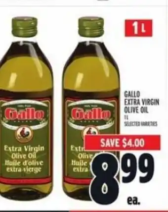 Metro GALLO EXTRA VIRGIN OLIVE OIL 1L offer