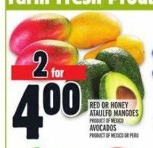 Metro RED OR HONEY ATAULFO MANGOES offer