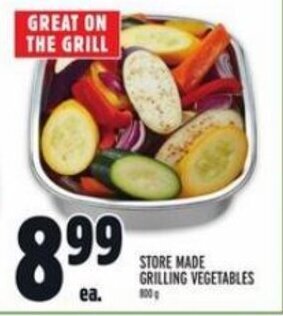 Metro STORE MADE GRILLING VEGETABLES offer