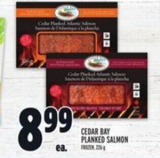 Metro CEDAR BAY PLANKED SALMON offer