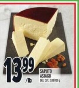 Metro Saputo asiago offer