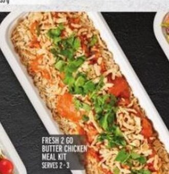 Metro FRESH 2 GO BUTTER CHICKEN MEAL KIT offer