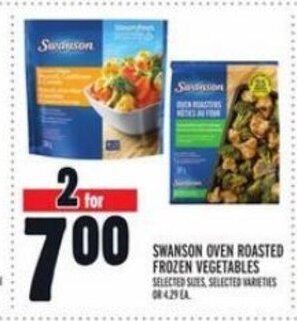 Metro SWANSON OVEN ROASTED FROZEN VEGETABLES offer