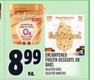 Metro ENLIGHTENED FROZEN DESSERTS offer