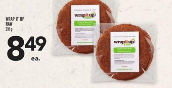 Metro WRAP IT UP RAW 210g offer