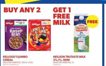 Real Canadian Superstore KELLOGG'S JUMBO CEREAL offer