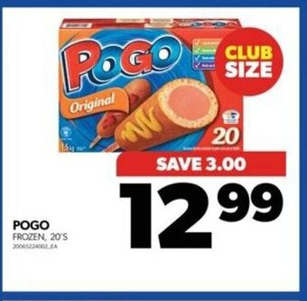 Real Canadian Superstore Pogo frozen 20's offer