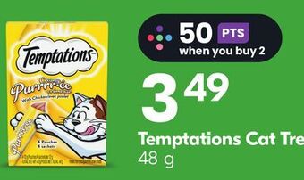 Sobeys Temptations cat treats 48 g offer