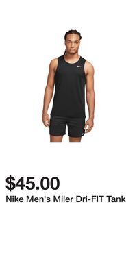 Sport Chek Nike men's miler dri-fit tank offer