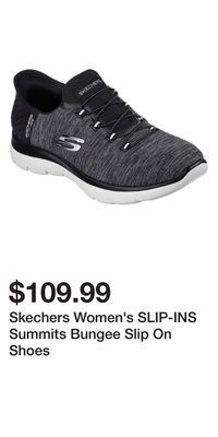 Mark's Skechers women's slip-ins summits bungee slip on shoes offer