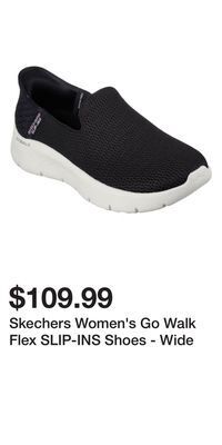 Mark's Skechers women's go walk flex slip-ins shoes - wide offer